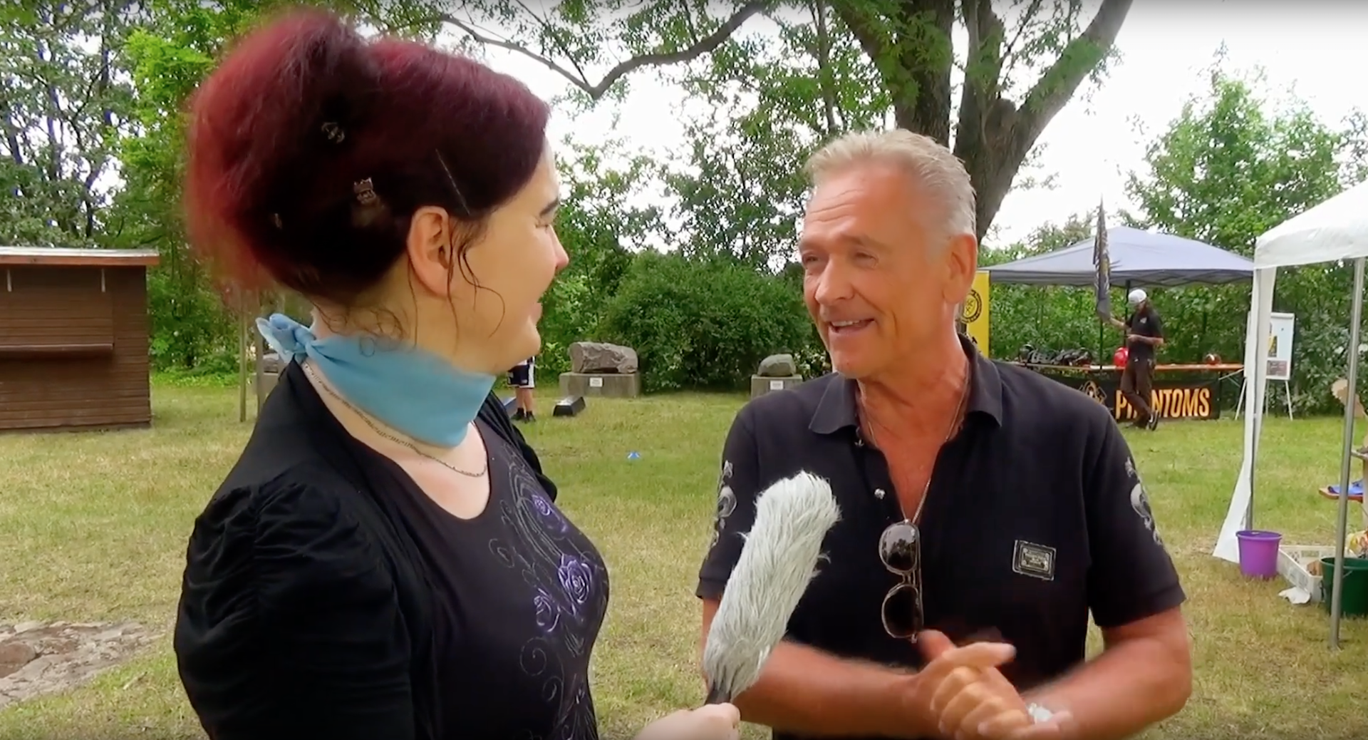 Dr. Sania Berg im Interview mit Schlagersänger Olaf Berger