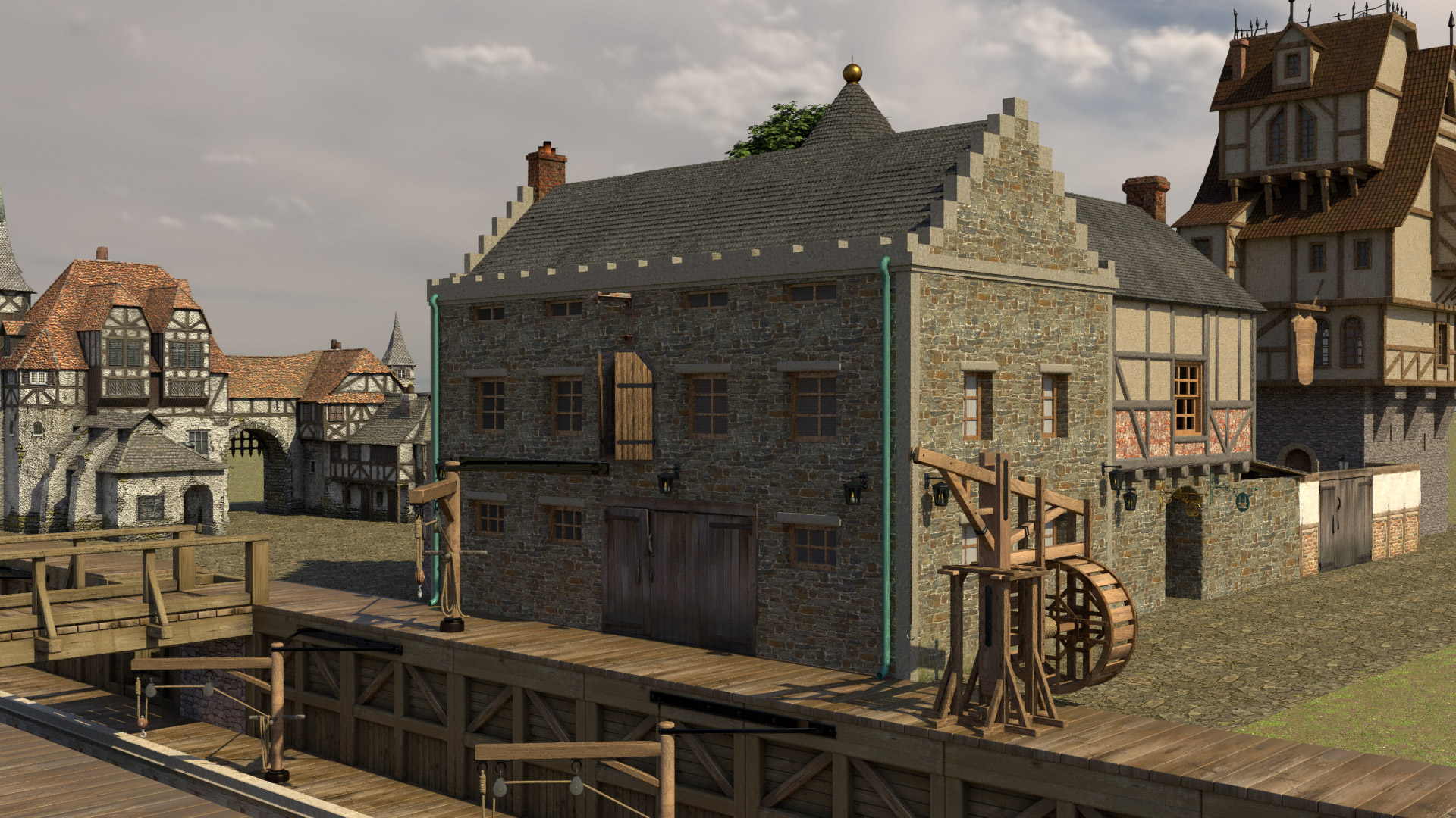 Stadthaus mit Turm30