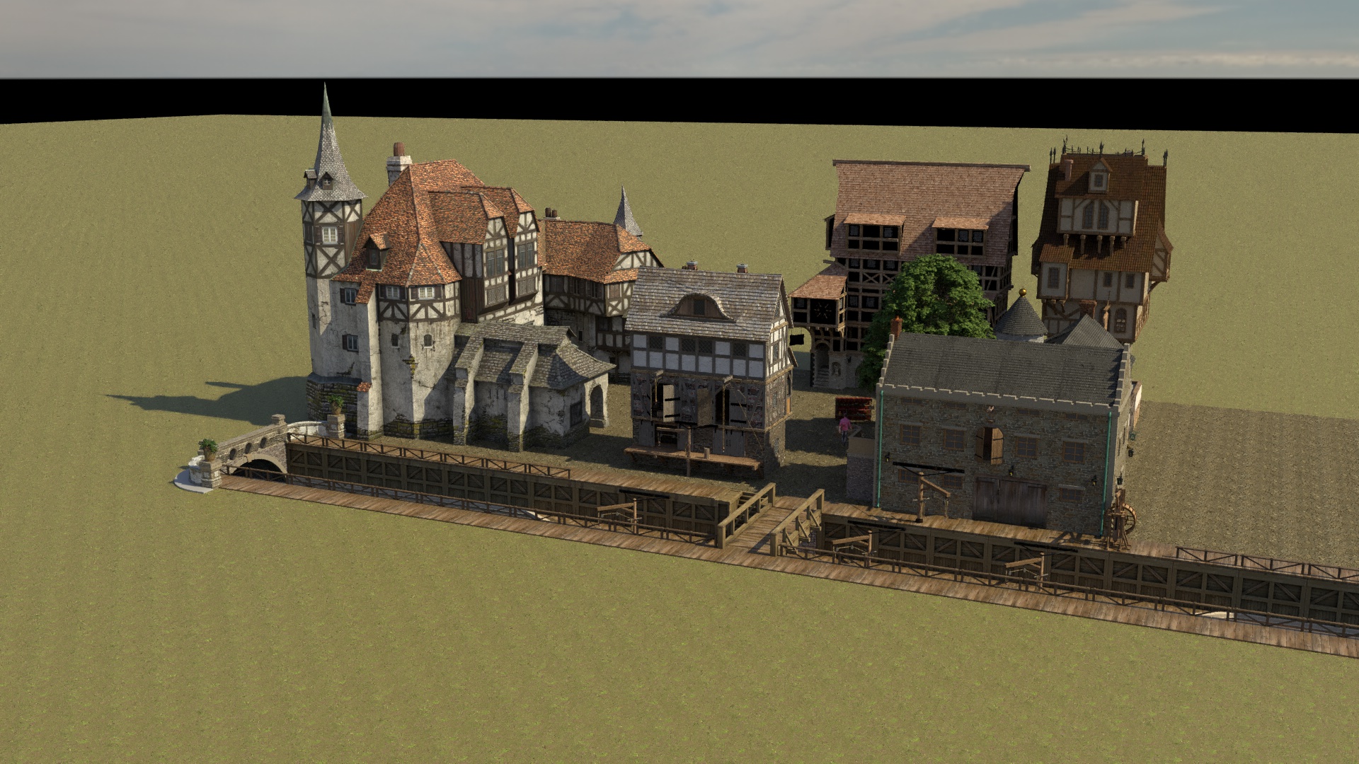 Stadthaus mit Turm36