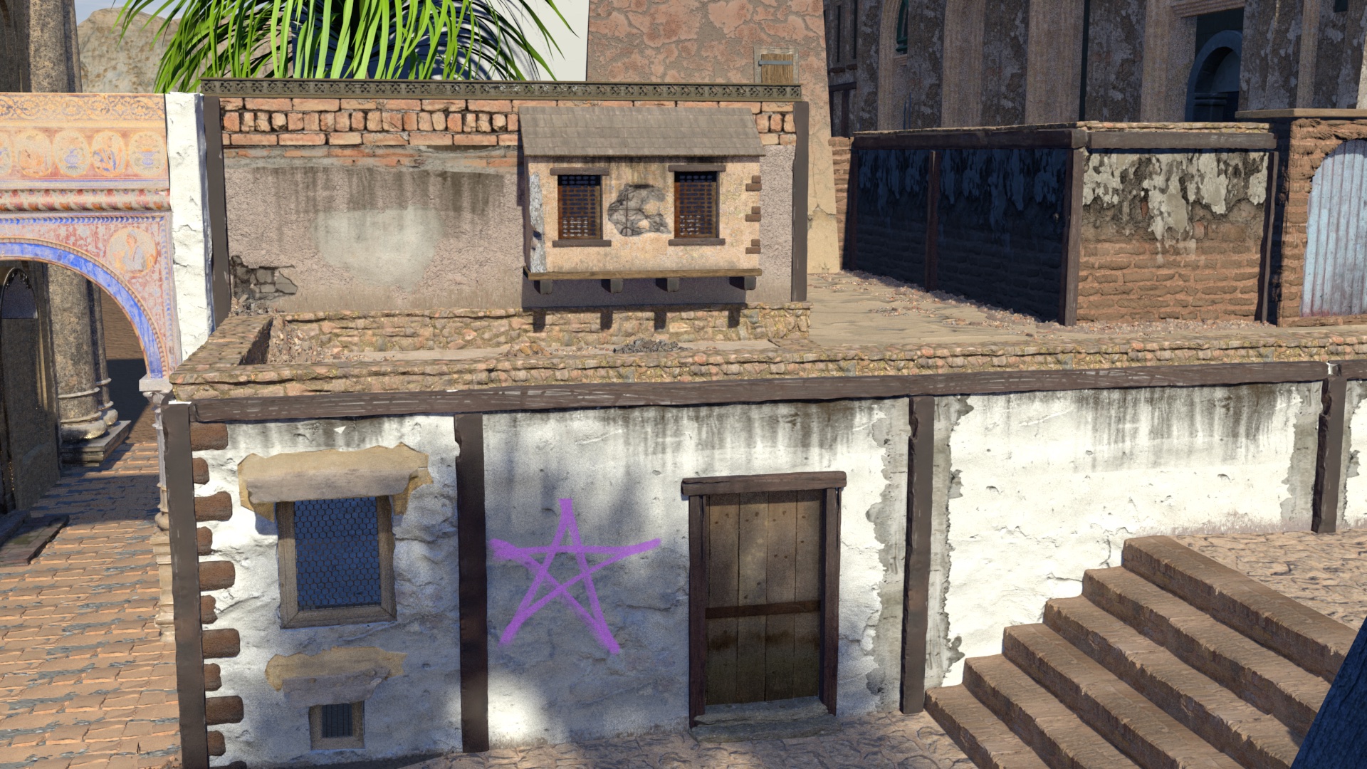 alter Palast Borduere